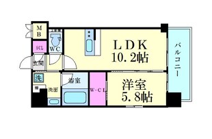 グランカーサ新大阪SOUTHの物件間取画像